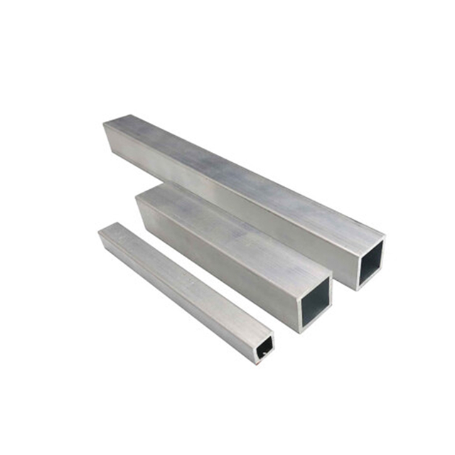 Tubo rectangular de tubo de aluminio cuadrado 1100 6063